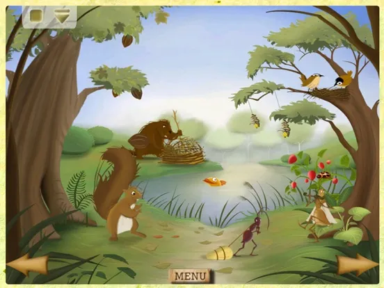 ภาพหน้าจอของ The Ant & the Grasshopper iPad 