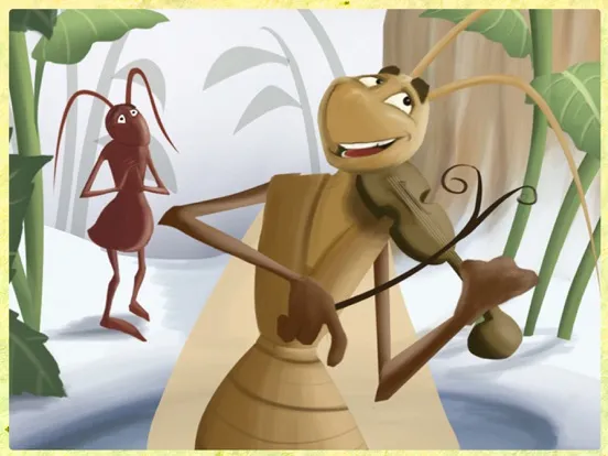 ภาพหน้าจอของ The Ant & the Grasshopper iPad 