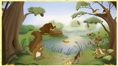 ภาพหน้าจอของ The Ant & the Grasshopper