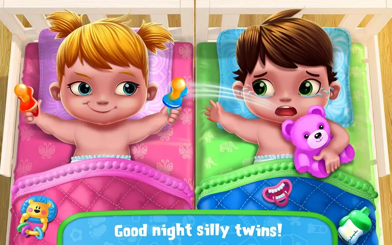 Tangkapan layar Baby Twins