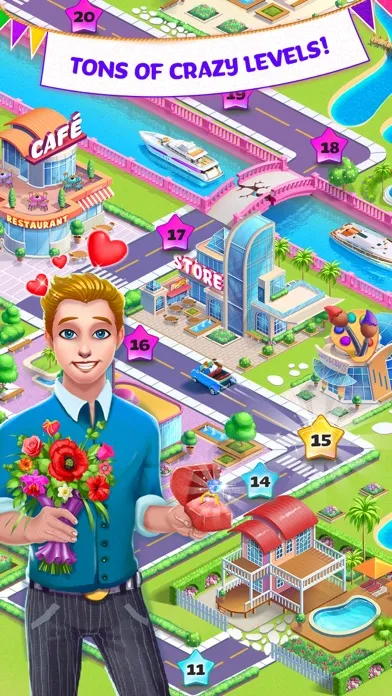 Скриншоты Crazy Love Story