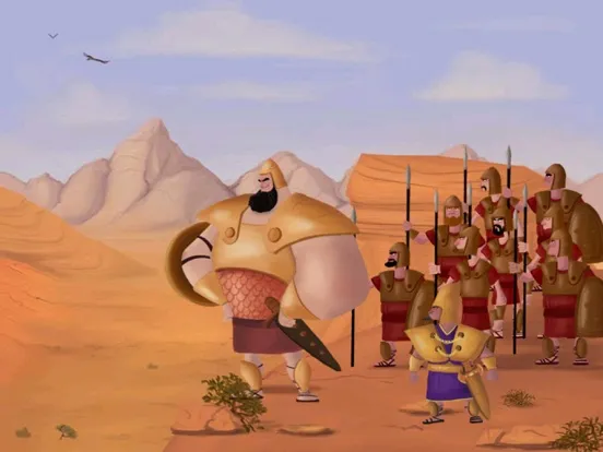 Captures d'écran de David & Goliath Story iPad 