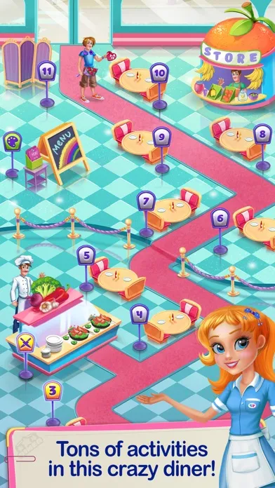 Crazy Diner Day 스크린샷