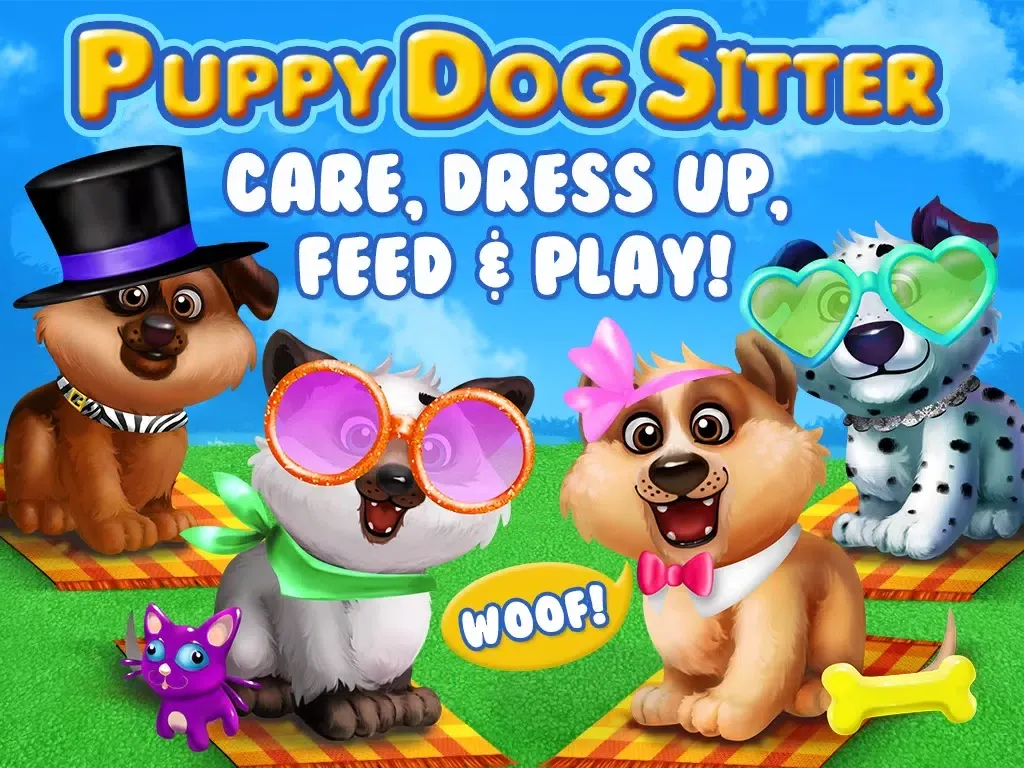 Zrzuty ekranu Puppy Dog Sitter - Dress Up & Care, Feed & Play! iPad 