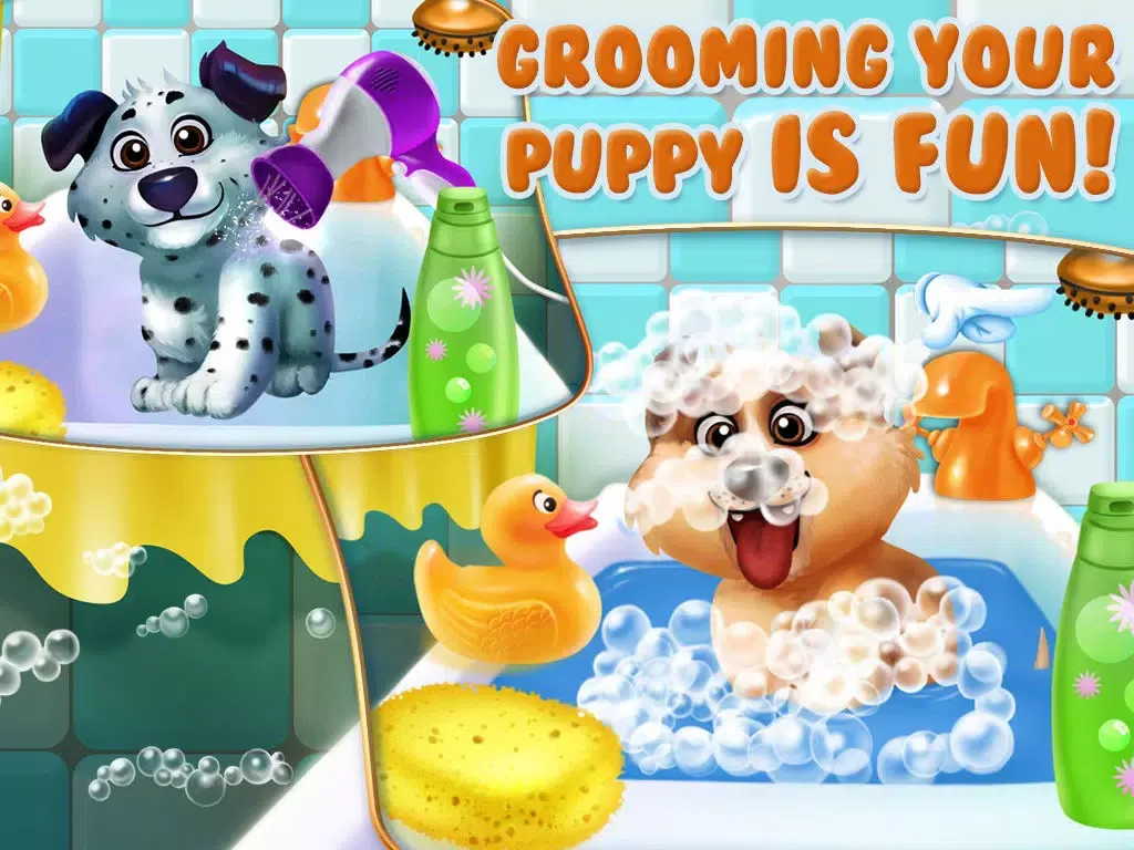 Zrzuty ekranu Puppy Dog Sitter - Dress Up & Care, Feed & Play! iPad 
