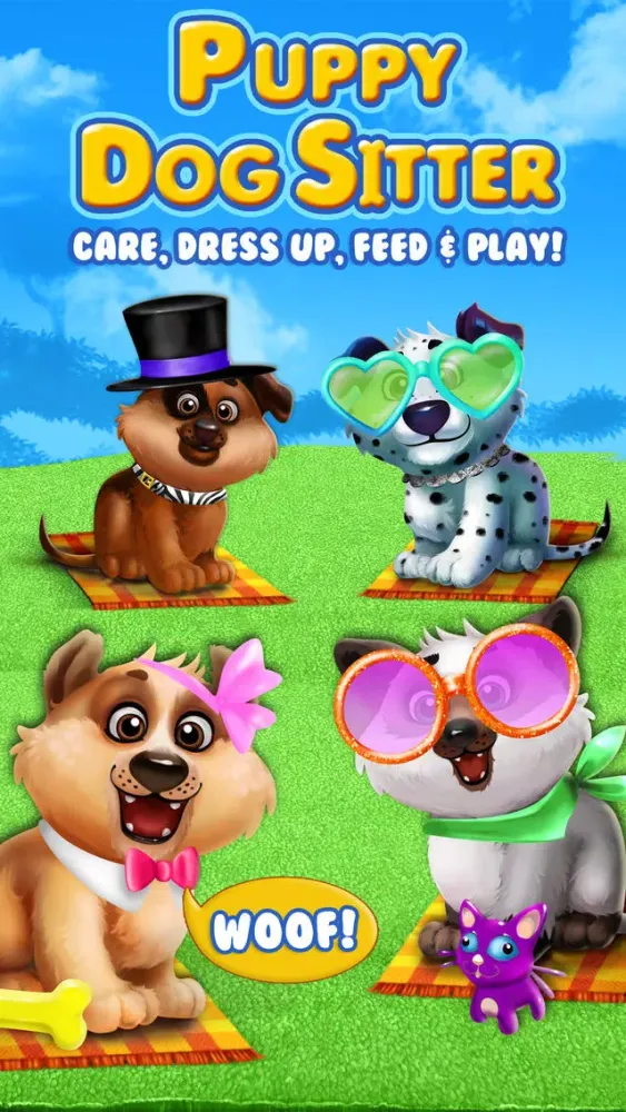 Zrzuty ekranu Puppy Dog Sitter - Dress Up & Care, Feed & Play!