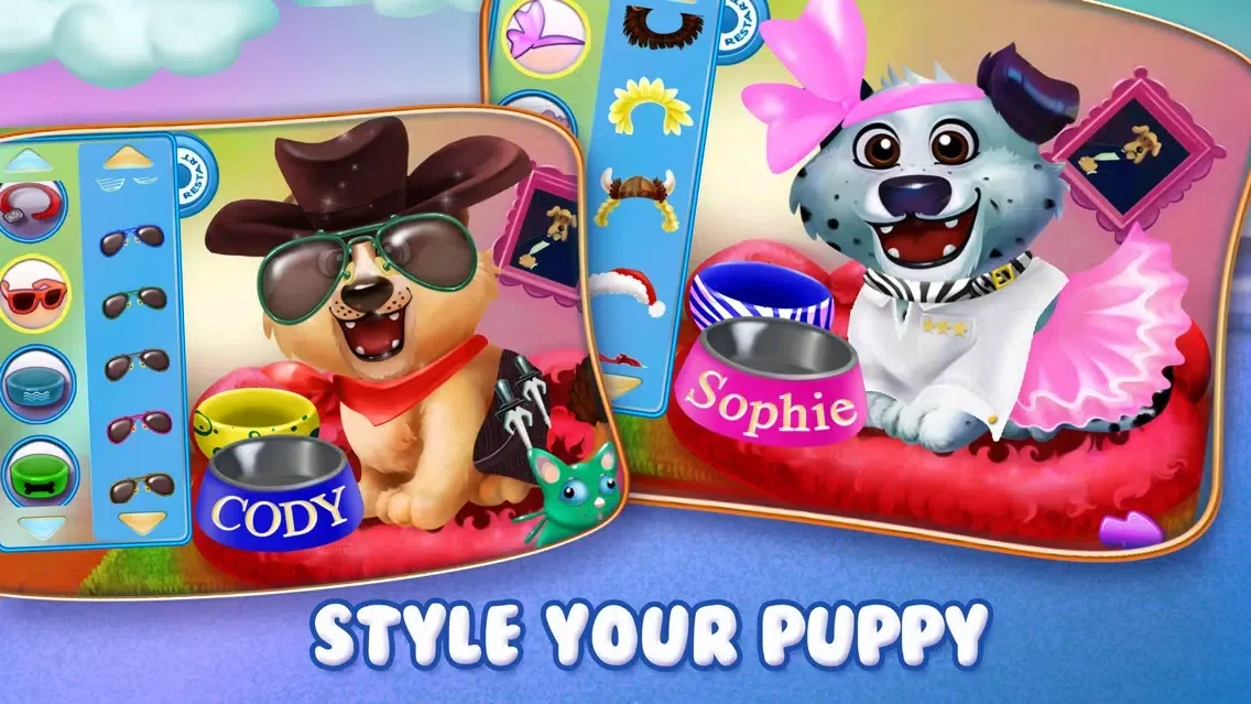Zrzuty ekranu Puppy Dog Sitter - Dress Up & Care, Feed & Play!