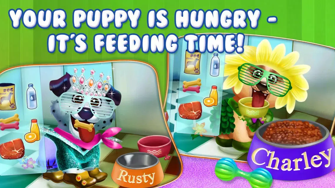 Zrzuty ekranu Puppy Dog Sitter - Dress Up & Care, Feed & Play!