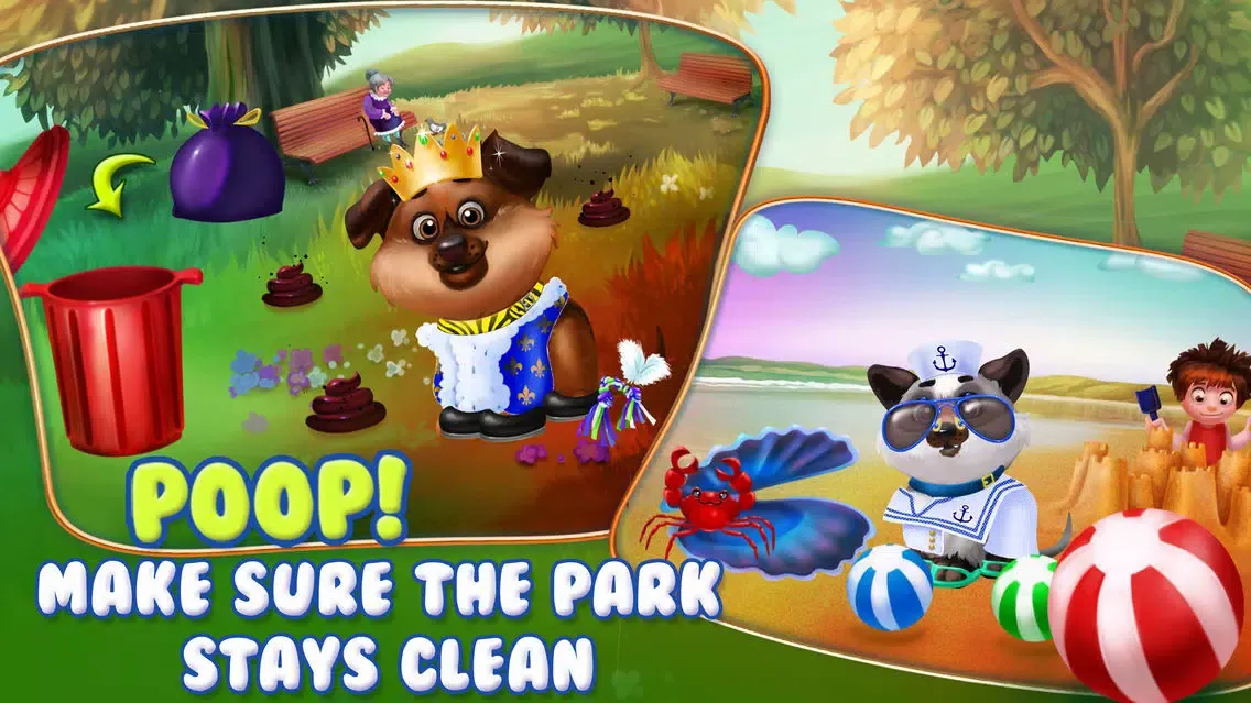 Zrzuty ekranu Puppy Dog Sitter - Dress Up & Care, Feed & Play!