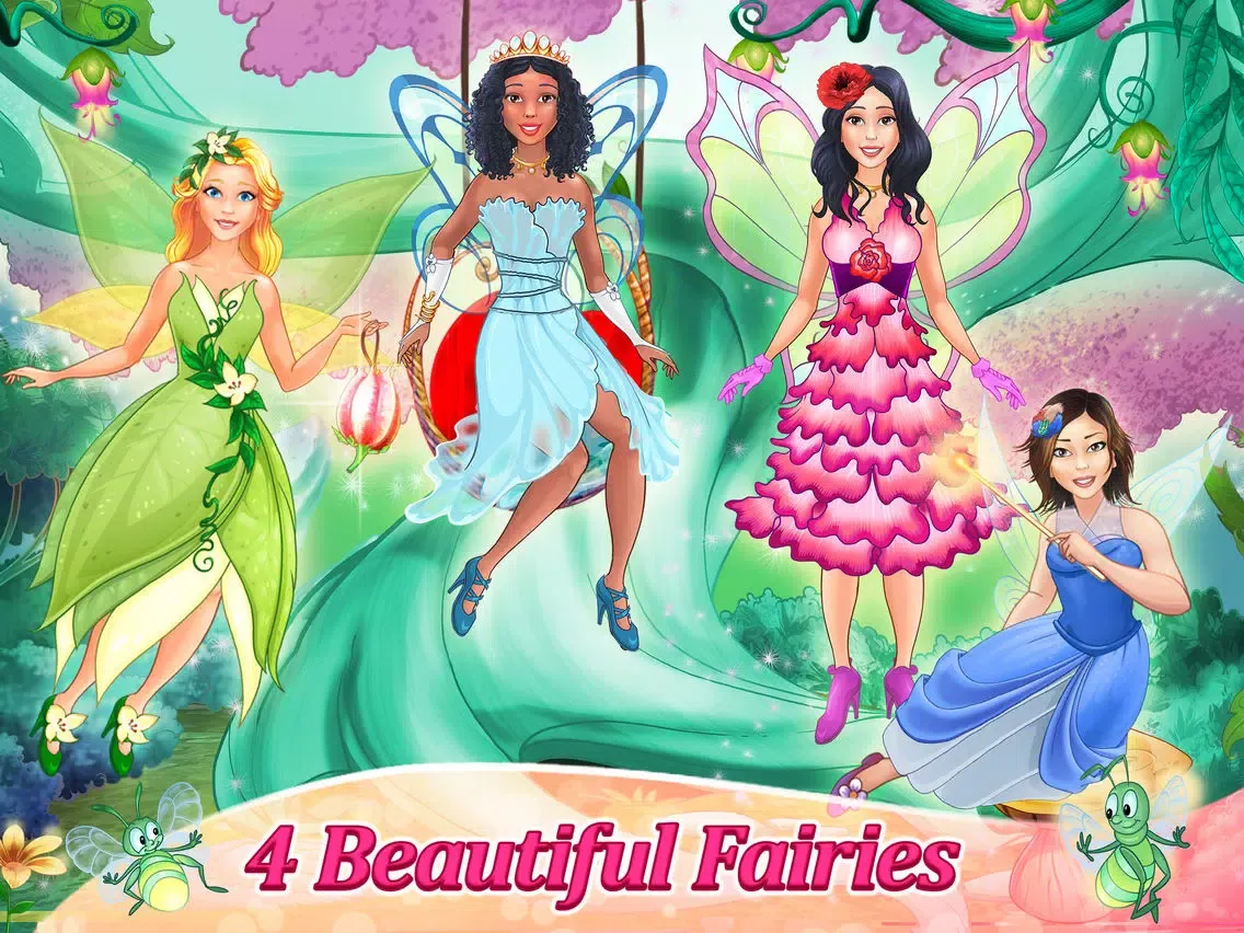 Capturas de tela do Fairy Dress Up iPad 