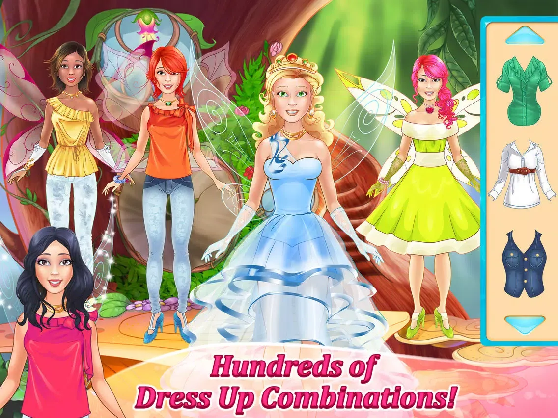 Capturas de tela do Fairy Dress Up iPad 