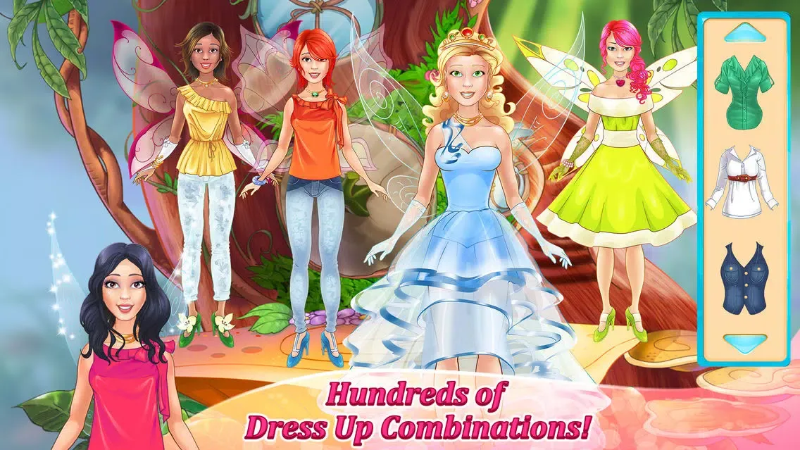 Capturas de tela do Fairy Dress Up