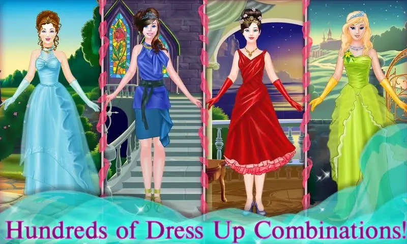 Captures d'écran de Fairy Tale Princess Dress Up