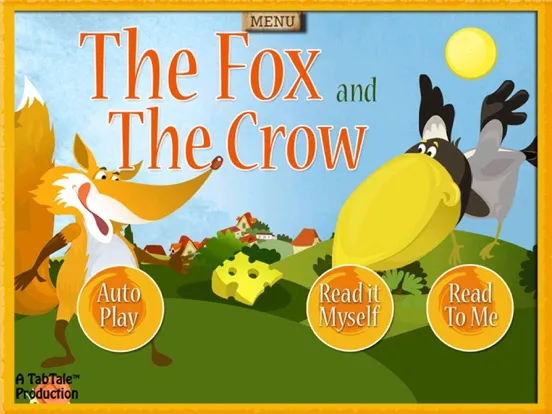 Tangkapan layar The Fox & the Crow Game Book iPad 