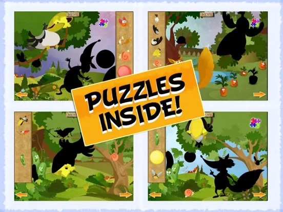 Tangkapan layar The Fox & the Crow Game Book iPad 