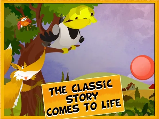 Tangkapan layar The Fox & the Crow Game Book iPad 