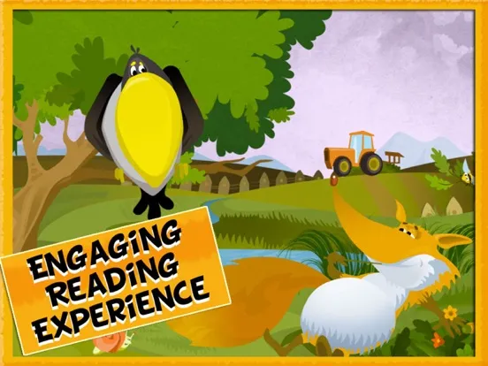 Tangkapan layar The Fox & the Crow Game Book iPad 