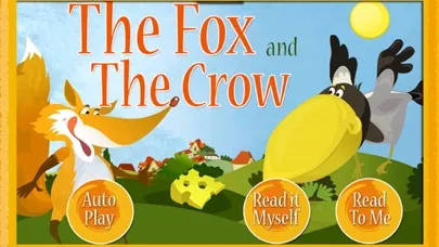 Tangkapan layar The Fox & the Crow Game Book