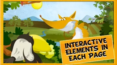 Tangkapan layar The Fox & the Crow Game Book