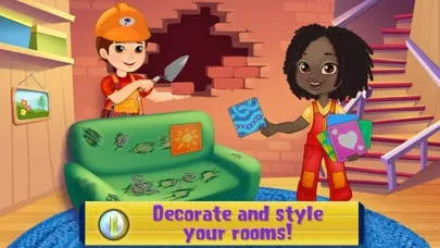Capturas de tela do Fix It Girls - House Makeover