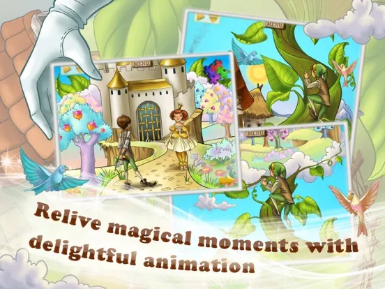 Jack and the Beanstalk Book iPad 应用截图