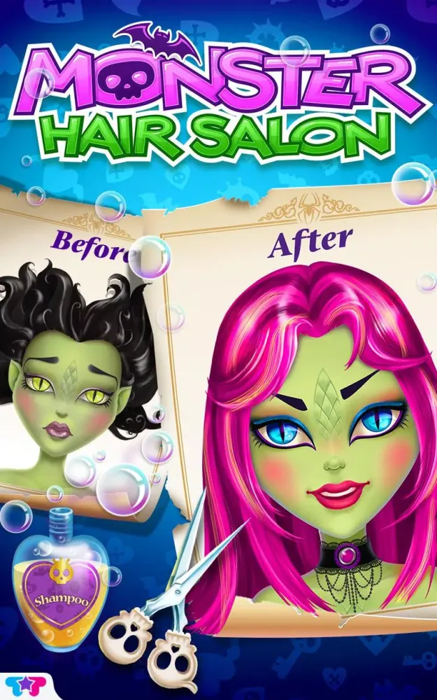 Captures d'écran de Monster Hair Salon