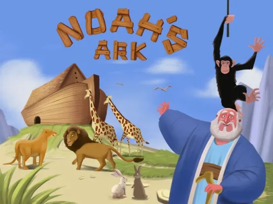 Noah’s Ark Storybook iPad 應用截圖