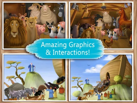 Noah’s Ark Storybook iPad 應用截圖