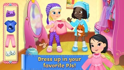 Capturas de tela do PJ Party Girl Sleepover
