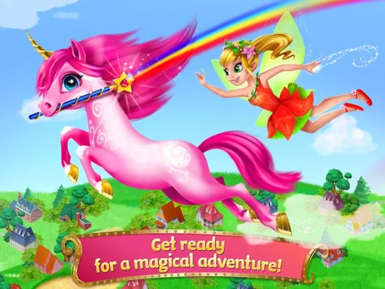 Princess Fairy Rush - Pony Rainbow Adventure iPad  سکرین شاٹس