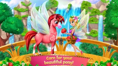 Princess Fairy Rush - Pony Rainbow Adventure سکرین شاٹس