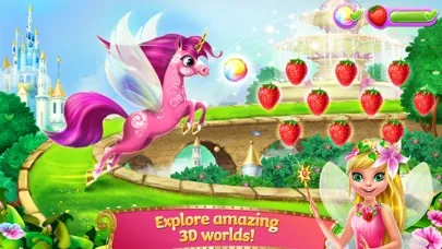 Princess Fairy Rush - Pony Rainbow Adventure سکرین شاٹس