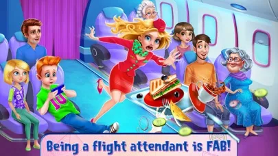 Tangkapan layar Sky Girls: Flight Attendants
