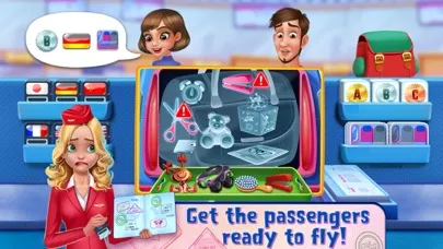 Tangkapan layar Sky Girls: Flight Attendants