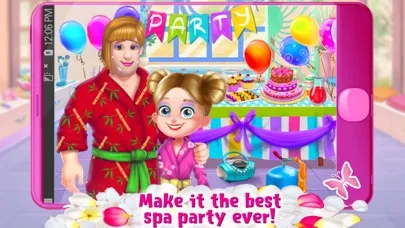 Capturas de tela do Crazy Spa Day with Daddy