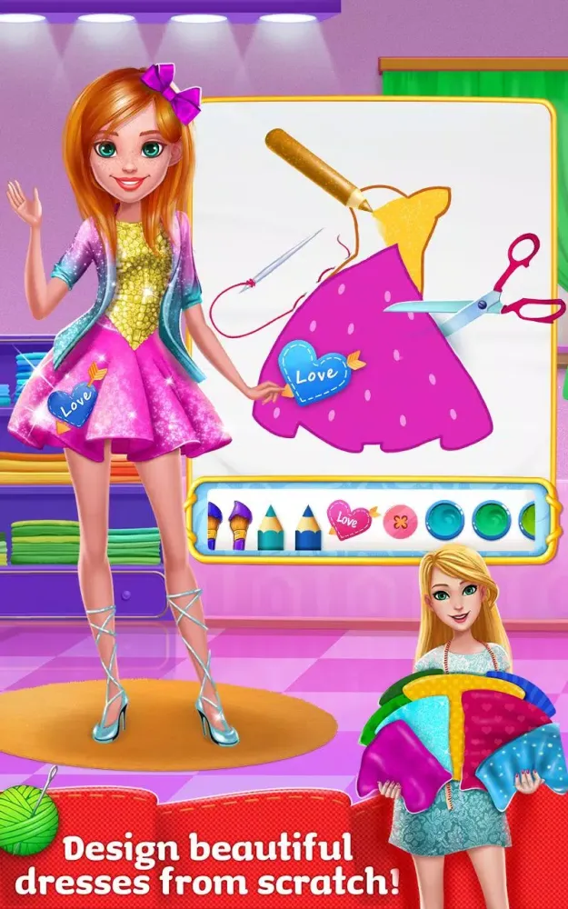 Design It Girl - Fashion Salon স্ক্রিনশট