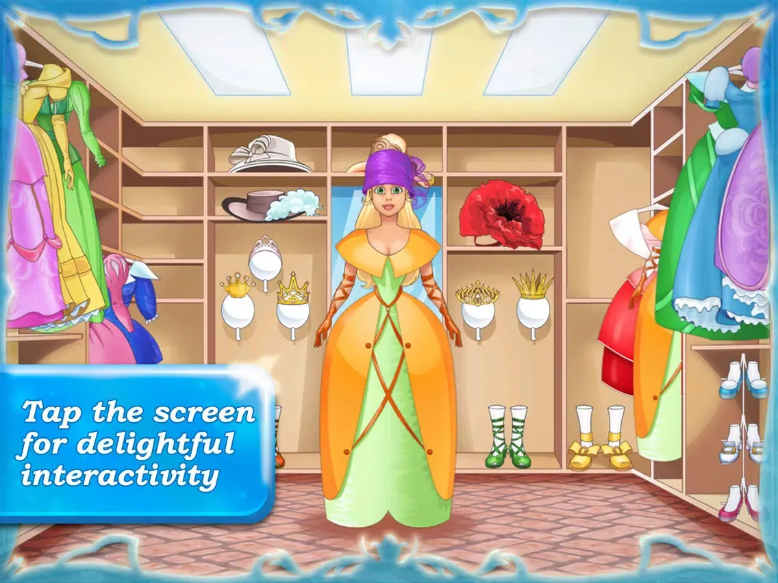 The Princess and the Pea Tale iPad  Screenshots