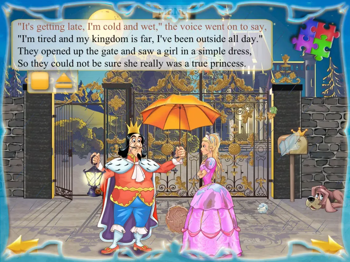 The Princess and the Pea Tale iPad  Screenshots