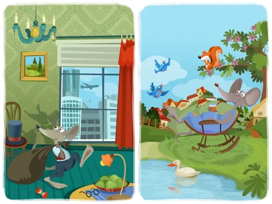 Ảnh chụp màn hình của Town Mouse & the Country Mouse iPad 
