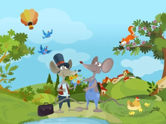 Ảnh chụp màn hình của Town Mouse & the Country Mouse iPad 