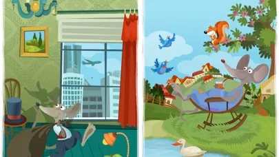 Ảnh chụp màn hình của Town Mouse & the Country Mouse