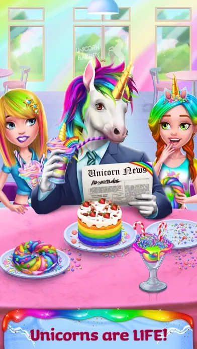 Unicorn Food Style Maker Screenshots