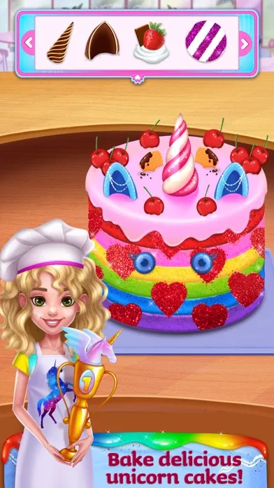 Unicorn Food Style Maker Screenshots