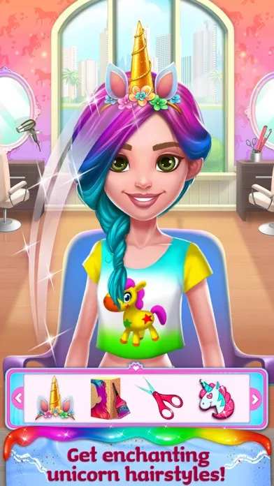 Unicorn Food Style Maker Screenshots