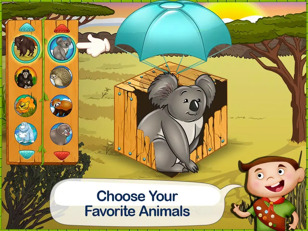 Zoo Keeper - Care For Animals & Explore The Wildlife iPad  스크린샷