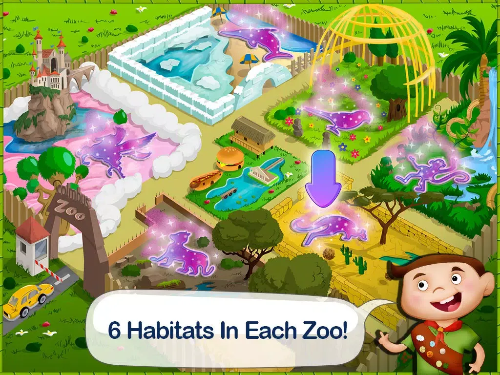 Zoo Keeper - Care For Animals & Explore The Wildlife iPad  스크린샷