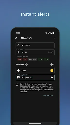 TabTrader Buy & Trade Bitcoin Screenshots