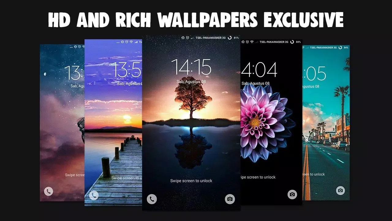 Lock Screen - Keypad Lock & Pa Screenshots
