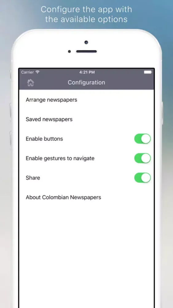 Colombian Newspapers Ekran Görüntüleri