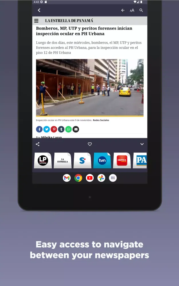 Panamanian Newspapers应用截图